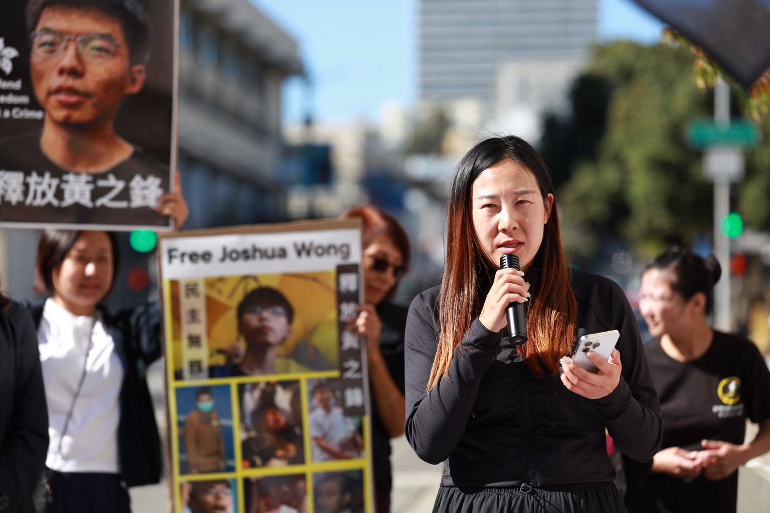 Joshua Wong solidarity event photo 5