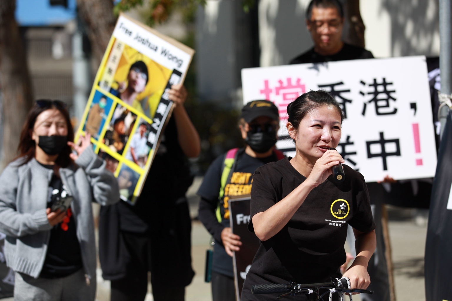 Joshua Wong solidarity event photo 8