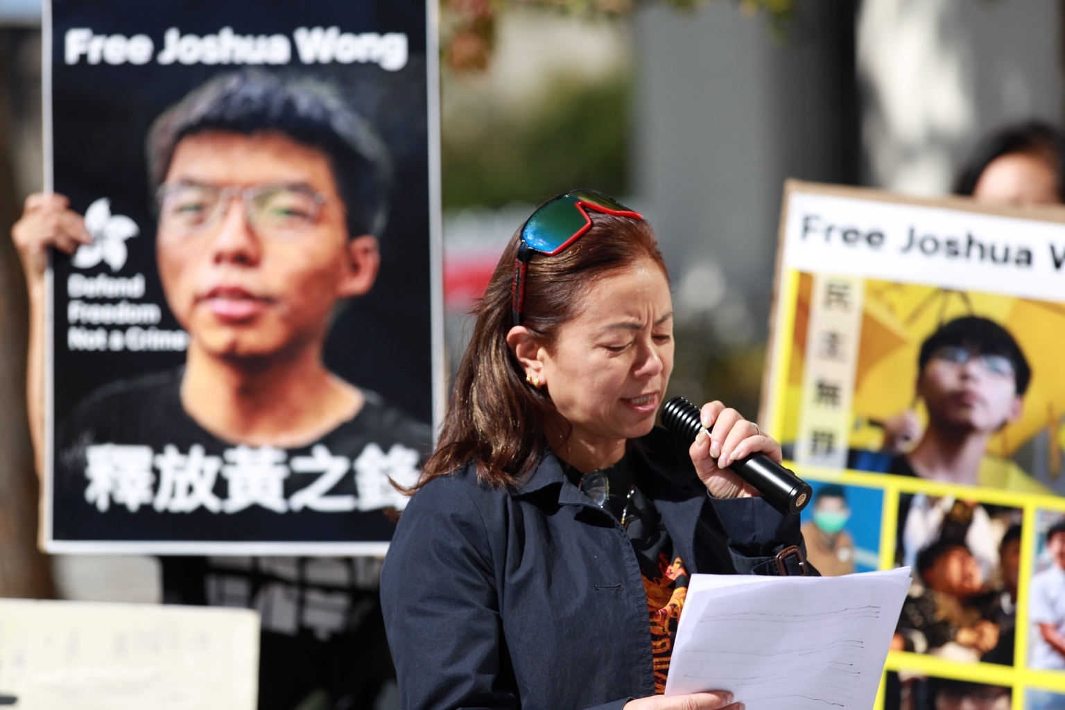 Joshua Wong solidarity event photo 17