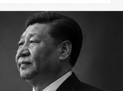 習近平黑白肖像